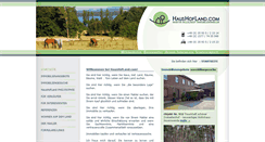 Desktop Screenshot of haushofland.com